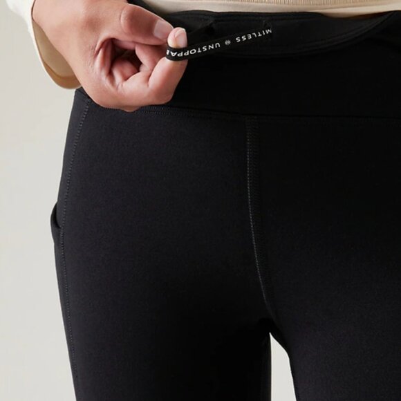 Athelta Girl Polartec® Stash Tight Leggings in Black, size XXL/16 - Picture 12 of 12